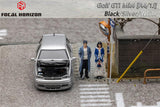 Volkswagen Golf IV GTi (Silver) - Focal Horizon - 1:64 Modellauto 1/64