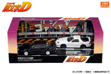 Initial D Set Vol. 17 Kyoichi Sudo MitsubishiLancer Evolution III & Ryosuke Takahashi Mazda RX-7 (FC3S) - Modeler's - 1:64 Modellauto 1/64