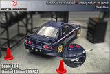Nissan Skyline GT-R (R32) Nismo S-Tune (Dark Blue) - Focal Horizon - 1:64 Modellauto 1/64