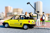 Honda City Cabriolet with TV Crew - Tomica Limited Vintage Neo - 1:64 - Modelcars Passion