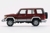 Toyota Land Cruiser LC76 (RHD) (Dark Red) - BM Creations - 1:64