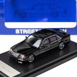 Mercedes-Benz W140 S600 (Schwarz) - Street Weapon - 1:64 Modellauto 1/64