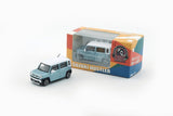 Suzuki Hustler 2019 (RHD) (Off Blue/White Top) - BM Creations - 1:64