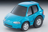 Honda Civic SiR-II Choro-Q (Blue Green) - Tomytec Modellauto 
