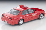 Nissan Skyline 4-Door Sports Sedan GT Fire Command Vehicle (Chichibu Fire Department) - Tomica Limited Vintage Neo - 1:64 Modellauto 1/64