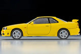Nissan Skyline 2-Door Sports Coupe 25GT Turbo with Optional Parts 1998 (Yellow) - Tomica Limited Vintage Neo - 1:64 Modellauto 1/64