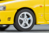 Nissan Skyline 2-Door Sports Coupe 25GT Turbo with Optional Parts 1998 (Yellow) - Tomica Limited Vintage Neo - 1:64 Modellauto 1/64