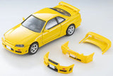 Nissan Skyline 2-Door Sports Coupe 25GT Turbo with Optional Parts 1998 (Yellow) - Tomica Limited Vintage Neo - 1:64 Modellauto 1/64
