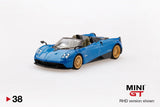 Pagani Huayra Roadster Blue Francia - MINI GT - 1:64
