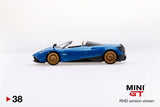 Pagani Huayra Roadster Blue Francia - MINI GT - 1:64