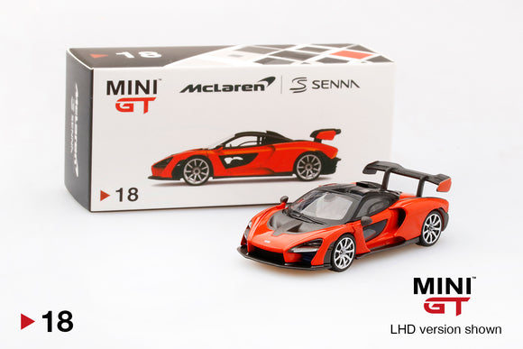 McLaren Senna RHD - MINI GT - 1:64 - Modelcars Passion