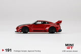 LB-Silhouette Works GT Nissan 35GT-RR Version 1 (RHD) (Lava Red) - MINI GT - 1:64 - Modelcars Passion