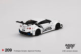 LB-Silhouette Works GT Nissan 35GT-RR Version 1 (RHD) (White LBWK) - MINI GT - 1:64 - Modelcars Passion