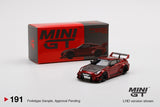 LB-Silhouette Works GT Nissan 35GT-RR Version 1 (RHD) (Lava Red) - MINI GT - 1:64 - Modelcars Passion