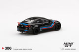 LB WORKS BMW M4 Black with M Stripe (LHD) - MINI GT - 1:64 - Modelcars Passion