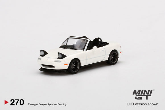 Mazda Miata MX-5 (NA) Tuned Version Fred's Garage Special (LHD) - MINI GT - 1:64