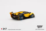Bugatti Vision Gran Turismo (Yellow) - MINI GT - 1:64