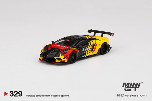 LB Works Lamborghini Aventador Limited Edition Infinite Motorsports (RHD) - MINI GT - 1:64