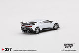 Bugatti Centodieci (LHD) White - MINI GT - 1:64