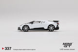 Bugatti Centodieci (LHD) White - MINI GT - 1:64