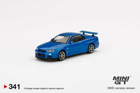 Nissan Skyline GT-R (R34) V-Spec II - MINI GT - 1:64