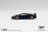 Lamborghini Aventador SVJ Viola Aletheia (LHD) - MINI GT - 1:64