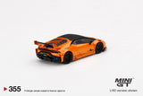 LB Works Lamborghini Huracan GT (LHD) (Arancio Borealis) - MINI GT - 1:64