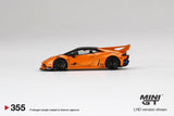 LB Works Lamborghini Huracan GT (LHD) (Arancio Borealis) - MINI GT - 1:64
