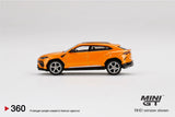 Lamborghini Urus Arancio Borealis (LHD) - MINI GT - 1:64