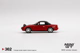 Eunos Roadster Headlight Up / Soft Top RHD (Classic Red) - MINI GT - 1:64