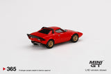 Lancia Stratos HF Stradale Rosso Arancio (LHD) - MINI GT - 1:64