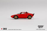 Lancia Stratos HF Stradale Rosso Arancio (LHD) - MINI GT - 1:64