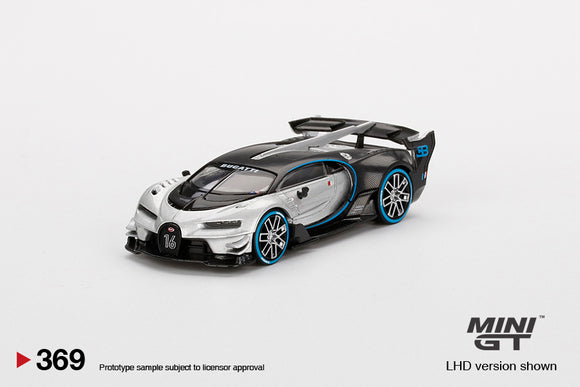 Bugatti Vision Gran Turismo (Silver) - MINI GT - 1:64