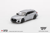 Audi RS6 Avant Carbon Black Edition (LHD) - MINI GT - 1:64