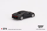 Bugatti Chiron Super Sport 300+ (LHD) (Matte Black) - MINI GT - 1:64