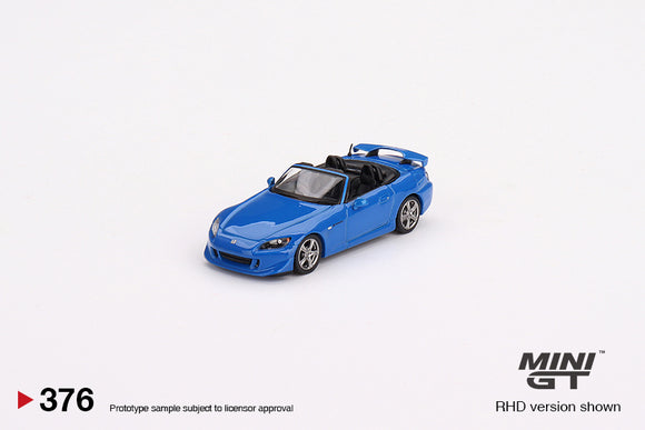 Honda S2000 (AP2) Type S RHD (Apex Blue) - MINI GT - 1:64