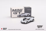 Bugatti Centodieci (LHD) White - MINI GT - 1:64