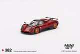 Pagani Zonda F Rosso Dubai (LHD) - MINI GT - 1:64