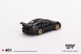 Porsche 911 (991) GT2 RS Weissach Package LHD (Black) - MINI GT - 1:64