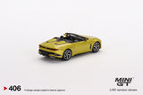 Bentley Mulliner Bacalar (LHD) (Yellow Flame) - MINI GT - 1:64