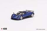 Pagani Zonda F (LHD) Blu Argentina - MINI GT - 1:64
