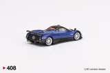 Pagani Zonda F (LHD) Blu Argentina - MINI GT - 1:64
