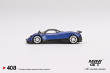 Pagani Zonda F (LHD) Blu Argentina - MINI GT - 1:64