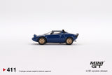 Lancia Stratos HF Stradale Bleu Vincennes (LHD) - MINI GT - 1:64