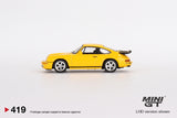 RUF CTR Yellowbird 1987 Blossom Yellow (LHD) - MINI GT - 1:64