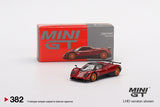 Pagani Zonda F Rosso Dubai (LHD) - MINI GT - 1:64