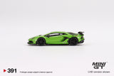 Lamborghini Aventador SVJ Verde Mantis (LHD) - MINI GT - 1:64