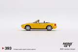 Eunos Roadster Sunburst Yellow (RHD) - MINI GT - 1:64