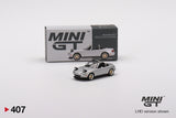 Mazda Miata MX-5 (NA) Tuned Version Silver Stone Metallic (RHD) - MINI GT - 1:64