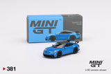Porsche 911 (992) GT3 (LHD) (Shark Blue) - MINI GT - 1:64